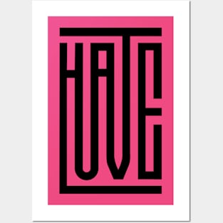 HateLove Posters and Art